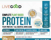 Kompletne Białko Roślinne od LiveGood: