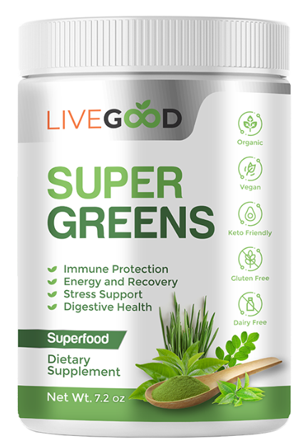 LiveGood Organic Super Greens: Twoja codzienna dawka zdrowia