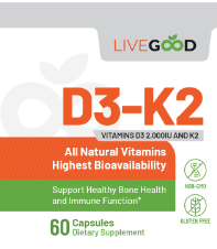 Witamina D3 i K2 od firmy LiveGood: Klucz do zdrowego układu odpornościowego