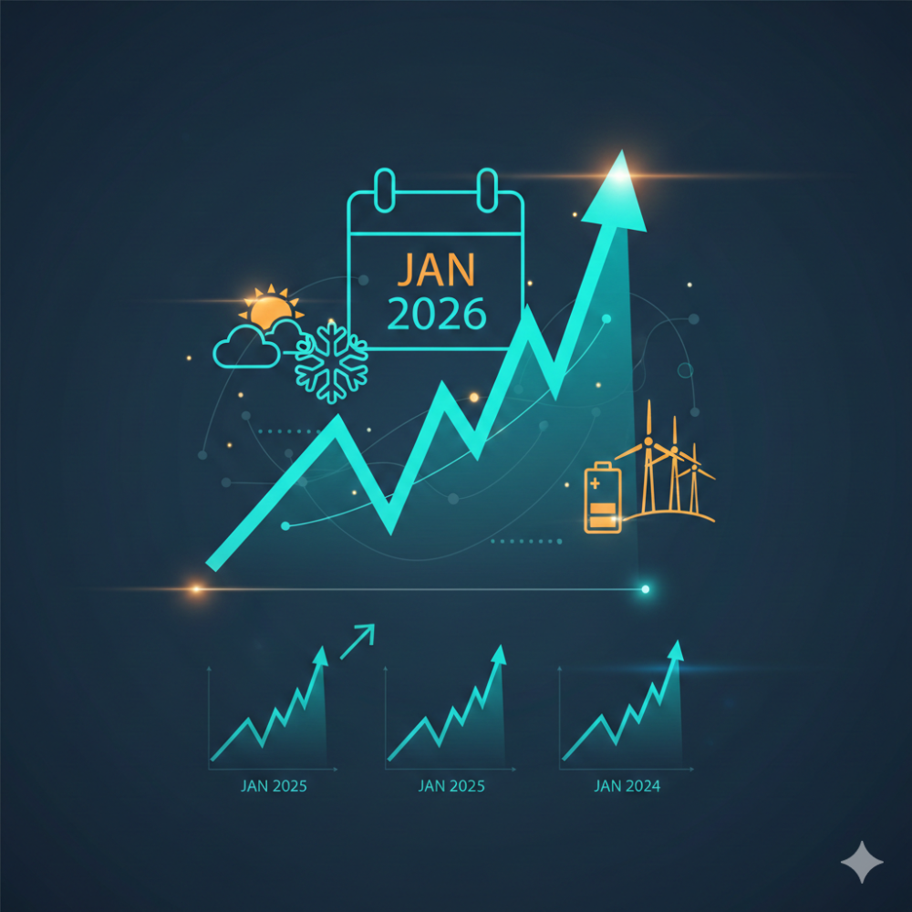 Rynkowa Cena Energii w styczniu 2026 roku